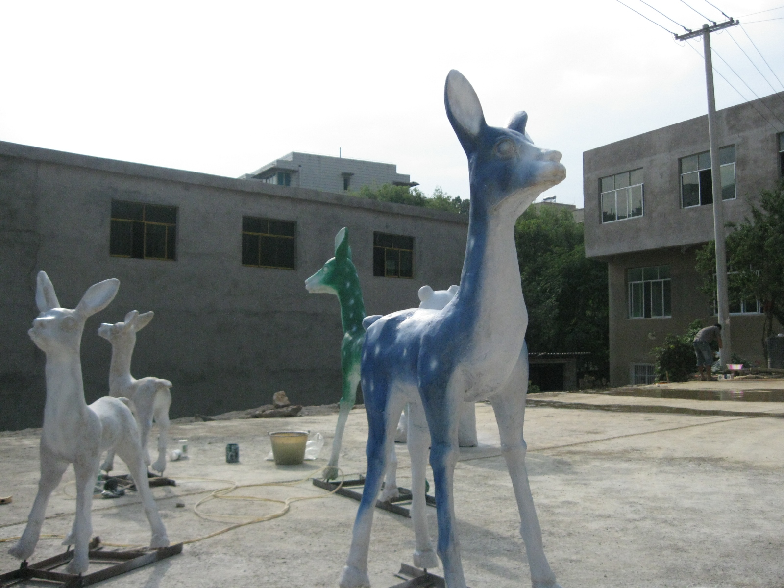 幼儿园雕塑1